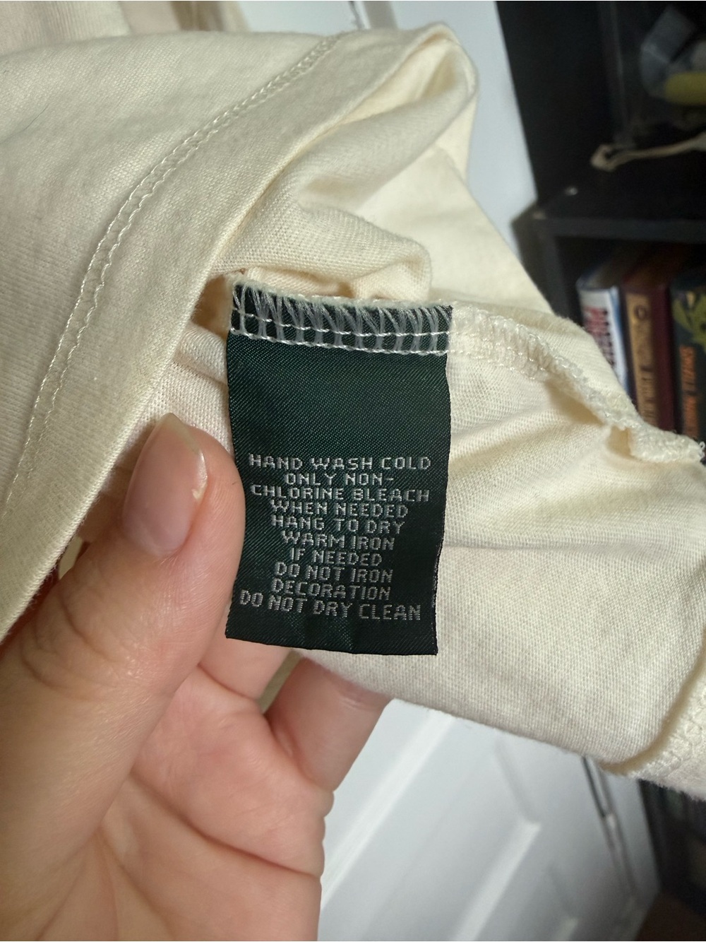 Vintage Ralph Lauren Ivory Long-Sleeve SouthWestern-Inspired Beaded Design XL - Picture 10 of 10
